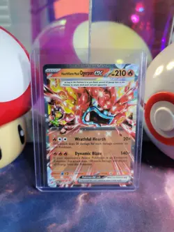 Hearthflame Mask Ogerpon Ex 40/167 Pokemon TCG S&V Twilight Masquerade DBL Rare - Image 1