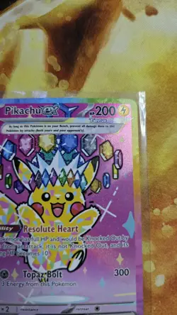Pokemon Pikachu EX SIR 277/217 Ascended Heroes English - Pack Fresh - NM - Image 4