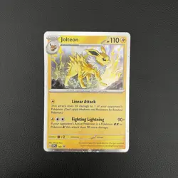 Pokemon TCG Jolteon (Cosmos Holo) Scarlet & Violet Promo #169 - NM - Image 1