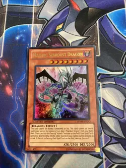 Yu-Gi-Oh! TCG Malefic Stardust Dragon Shonen Jump Magazine Promos JUMP-EN043... - Image 1