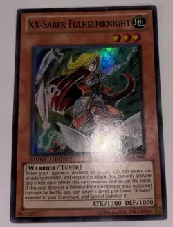 Yu-Gi-Oh - XX-SABER FULHELMKNIGHT - XSPU-EN001 - Super - NM/M W - Image 1