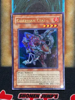Yugioh Guardian Ceal DCR-006 Ultra Rare MP - Image 1