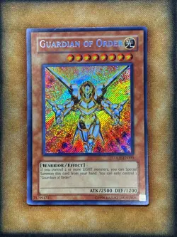 Yugioh Guardian Of Order LODT-EN000 Secret Rare Original Print NM - Image 1
