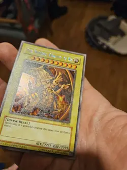 Yu Gi Oh! The Winged Dragon Of Ra GBI-003 Secret Promo No Lob Lod Mfc Ioc Dcr - Image 5