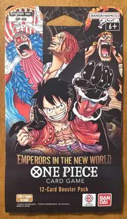 One Piece OP-09 Emperors in the New World One Piece Sleeved Booster Pack English - Image 1