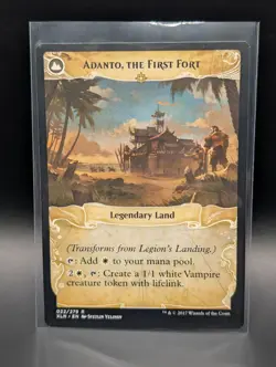 MTG - Legion's Landing \ Adanto, the First Fort - Enchantment \ Land - XLN #22 - Image 2