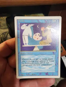 Revised 3rd Edition MTG 1 Stasis Magic - Image 1