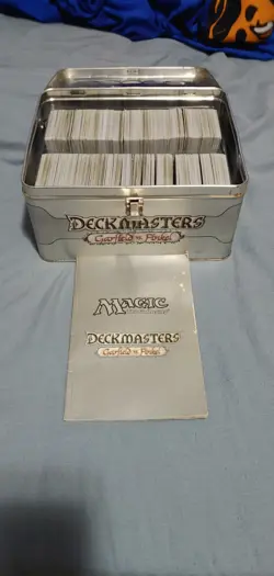 Garfield Vs Finkel Deckmaster Box With Vintage Black & Red Cards. Booklet. - Image 1