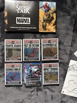 MTG Secret Lair x Marvel FOIL - Complete Set Of 5 - Image 3