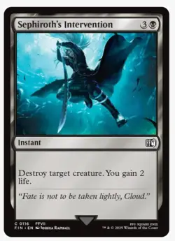 Sephiroth's Intervention | MTG FIN | FFVII Pauper EDH Instant Removal | NEW NM+ - Image 1