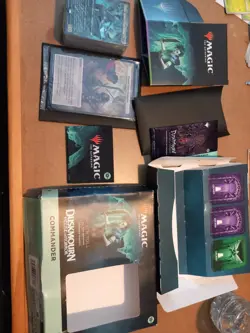 Magic The Gathering Duskmourn House of Horror Commander Deck Death Toll opened - Image 1