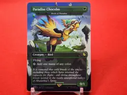 Paradise Chocobo - Birds of Paradise (Borderless) Commander: Final Fant Foil NM - Image 1