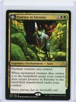 MTG Journey to Eternity // Atzal, Cave of Eternity - Rivals of Ixalan #160 - Image 1