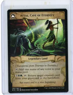 MTG Journey to Eternity // Atzal, Cave of Eternity - Rivals of Ixalan #160 - Image 2