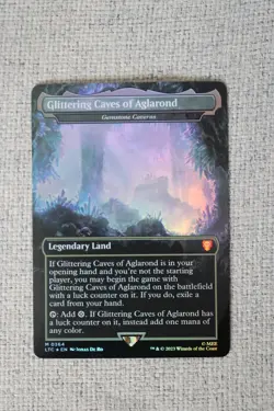 MTG: Lord of the Rings: Gliterring Caves of Algarond Gemstone Caverns Foil #0364 - Image 1