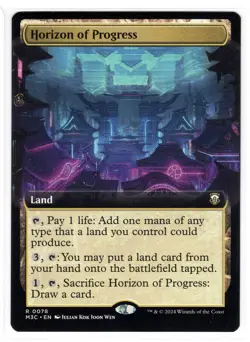 MTG Horizon of Progress (Extended Art, 78) - Commander: Modern Horizons 3 (M3C) - Image 1