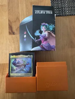 MTG Final Fantasy Commander Deck Revival Trance Boulder Box Sleeved Unplayed - Image 1