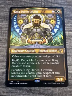 Showcase KING DARIEN XLVIII mtg NM-M Dominaria United Rare - Image 1