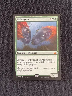 MTG Polyraptor Rivals of Ixalan 144/196 Regular Mythic - Image 1