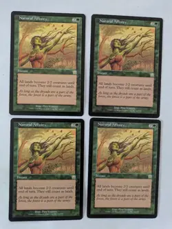 4 Natural Affinity Mercadian Masques MTG NM Free shipping with tracking - Image 1