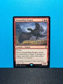Demanding Dragon / Blutzolldrache - MTG Magic - Image 1