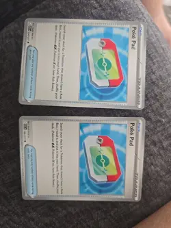 Set Of 2x Poke Pad 198/217 ASC - Pokemon TCG Ascended Heroes - NM - Image 1