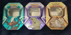 Pokemon Tin Lot (3) Empty - Image 1