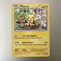 Pokemon TCG Pikachu XY95 XY Promo English - Image 1