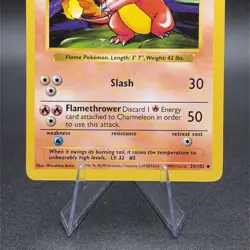 Pokemon Charmeleon 024/102 Base Set (Shadowless) Regular - Image 3
