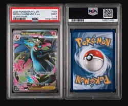 1916 Mega Charizard X ex 2025 Pokemon Phantasmal Flames #109 Ultra Rare PSA 9 - Image 2