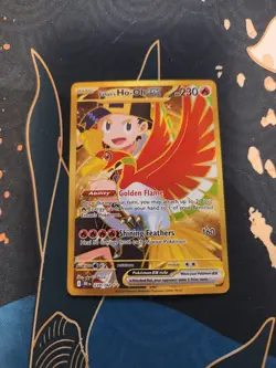 Ethan's Ho-oh EX Gold 239/182 Hyper Rare Destined Rivals Gold NM/M - Image 1