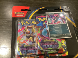 Pokemon Mega Evolution Phantasmal Flames Triple Blister Pack New Sealed Sneasel - Image 1