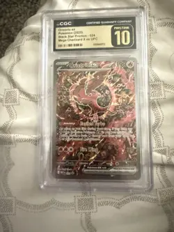 CGC PRISTINE 10 Promo Oricorio ex Black Star Promos 024 Holo EX Pokemon Card - Image 1