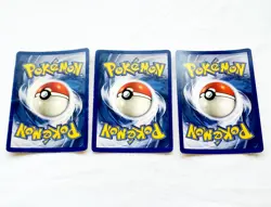 1st EDITION FLAREON 3/64 JOLTEON 4/64 VAPOREON 12/64 Jungle HOLO RARE Pokemon - Image 3