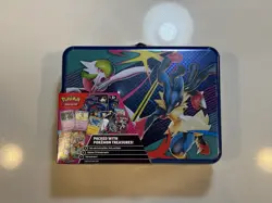 Pokemon 2025 Fall Mega Collector Chest Tin Box *6 Packs + 3 Foil Cards* - Image 1