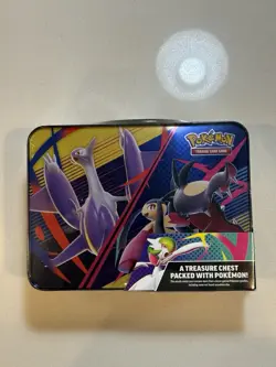 Pokemon 2025 Fall Mega Collector Chest Tin Box *6 Packs + 3 Foil Cards* - Image 2