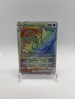 *BEAUTIFUL CONDITION* MEWTWO VSTAR 2022 Pokemon Go Full Art Secret Rare - Image 1