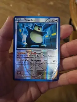 Snorlax 101/135 B&W Plasma Storm Reverse Holo Ultra 2012 Has Bends - Image 2