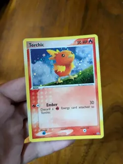 Torchic 017 Black Star Promo Holo Pokemon Card TCG 2004 Nintendo NM - Image 1