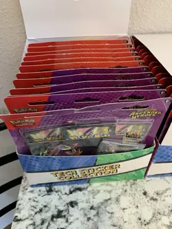 POKEMON TCG MEGA EVOLUTIONS ASCENDED HEROES TECH STICKER COLLECTION BOX (12) - Image 2