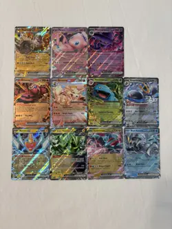 Pokemon TCG LOT 11 assorted EX Cards Modern NM/Pack Fresh Pokemon Cards! - Image 1