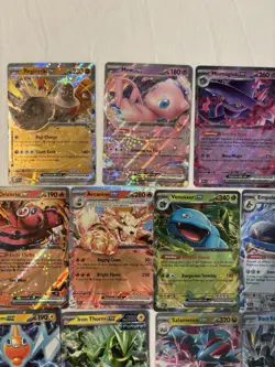Pokemon TCG LOT 11 assorted EX Cards Modern NM/Pack Fresh Pokemon Cards! - Image 3