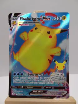 Carte Pokemon Pikachu Surfeur VMAX 009/025 - Celebrations 25 Ans - EB7.5 NEUF FR - Image 1