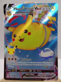 Carte Pokemon Pikachu Volant VMAX 007/025 - Celebrations 25 Ans - EB7.5 NEUF FR - Image 3