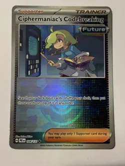 Ciphermaniac's Codebreaking 104/131 [POKE BALL] - Pokemon Prismatic Evolutions - Image 1