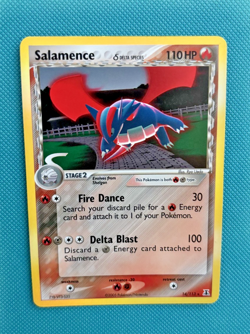 Salamence Delta Species 14/113 Holo Rare Lightly Played Pokemon Card - Image 1