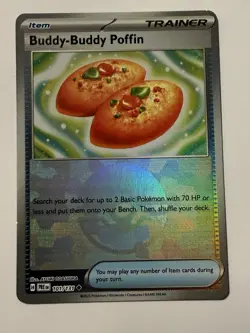 Pokemon TCG Buddy-Buddy Poffin 101/131 (Poke Ball) Prismatic Evolutions - NM - Image 1