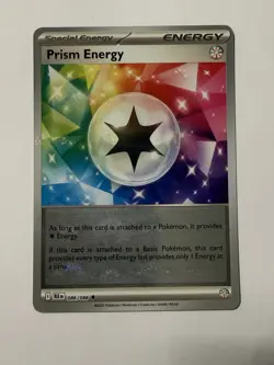 Pokemon TCG Black Bolt Prism Energy 086/086 Pokeball Reverse Holo - Image 1