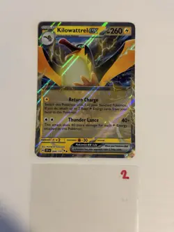Kilowattrel EX 068/191 S&V Surging Sparks Holo Double Rare Pokemon Card - Image 1