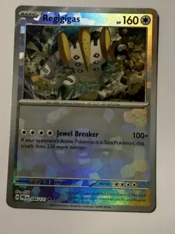 086/131 Regigigas : (Poke Ball Holo) Card : Pokemon TCG Prismatic Evolutions - Image 1